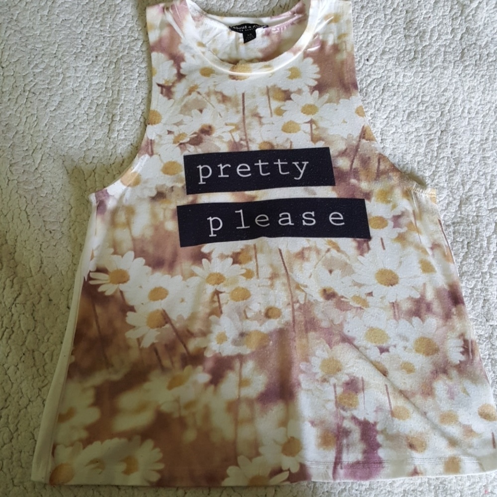 About a Girl muscle tee